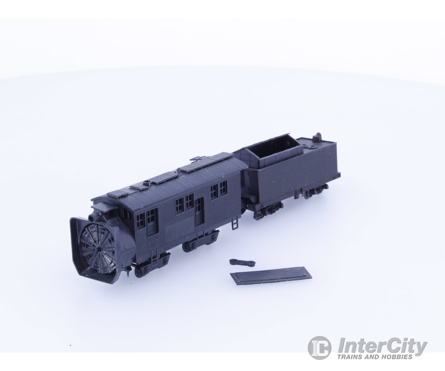 DIMI Trains RSP N Rotary Snowplow and Tender Freight Cars