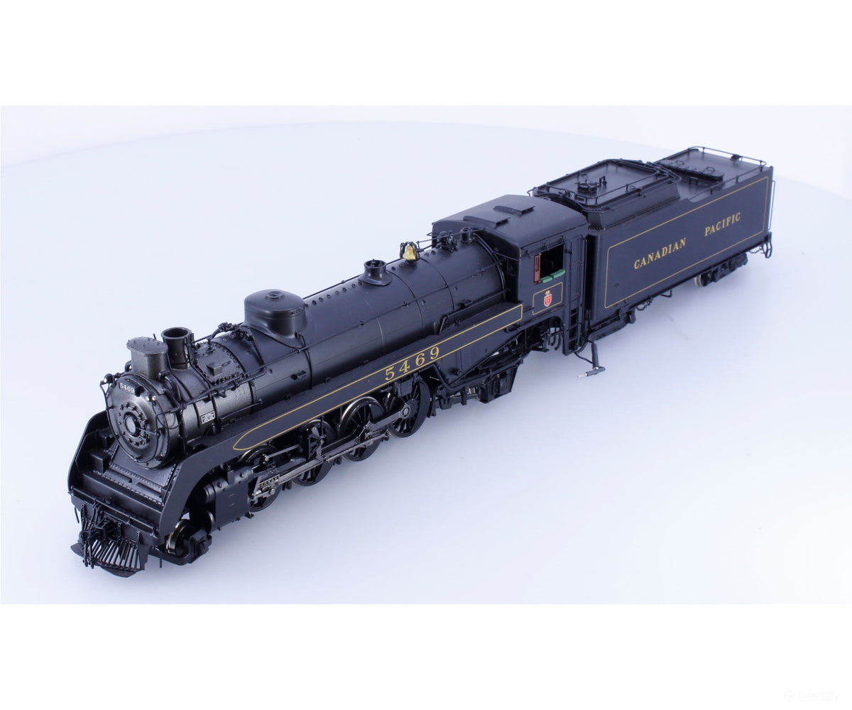 Division Point DP-7157-69 HO P-2K 2-8-2 Oil Version/Vertical Coil Steam Locomotive Canadian Pacific (CP) 5469 Analog DC