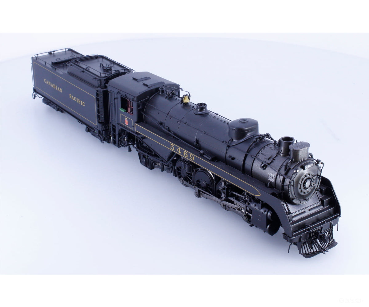 Division Point DP-7157-69 HO P-2K 2-8-2 Oil Version/Vertical Coil Steam Locomotive Canadian Pacific (CP) 5469 Analog DC