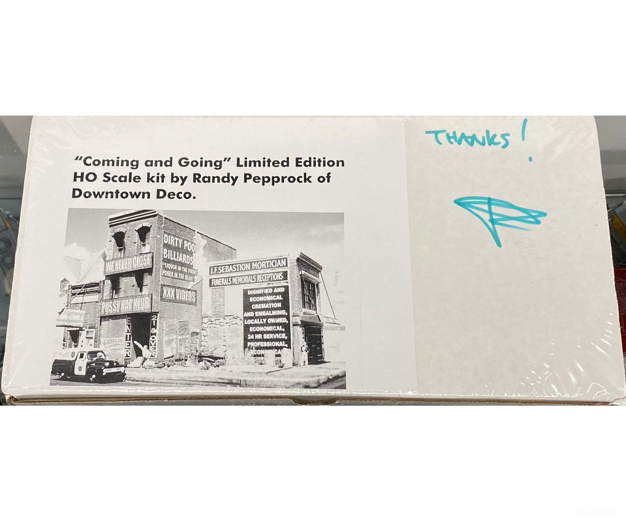 Downtown Deco. CAG HO Coming and Going Limited Edition by Randy Pepprock Structures
