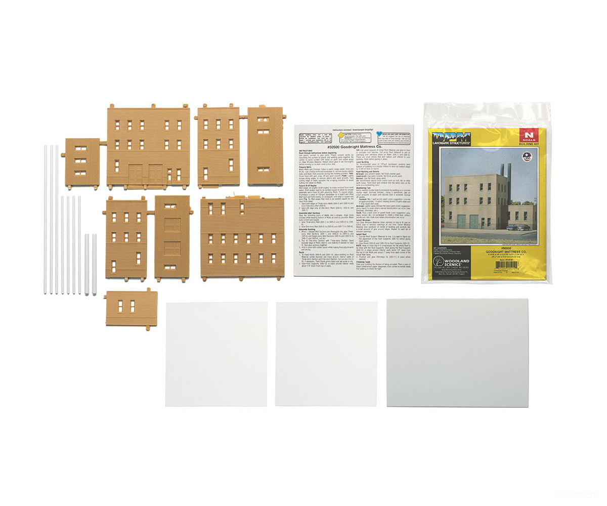 Dpm N 50500 Structure Kits - - Goodnight Mattress Co. - 6 - 1/4 X 4 - 3/4’ 15.6 8.1Cm Structures