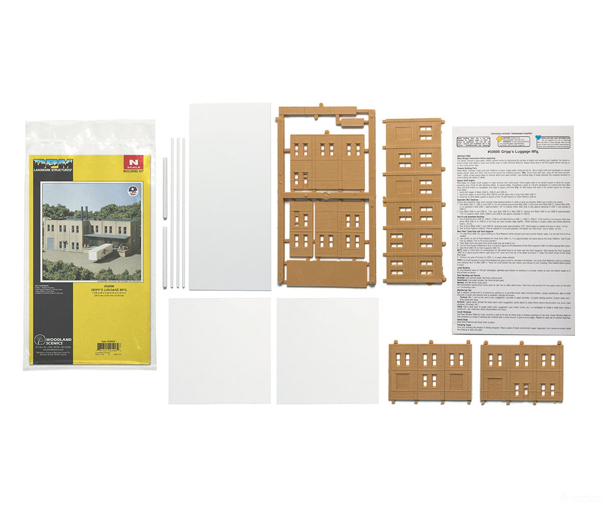 Dpm N 50600 Structure Kits - - Gripp’s Luggage Mfg. - 7 - 3/4 X 4’ 19.7 10.2Cm Structures