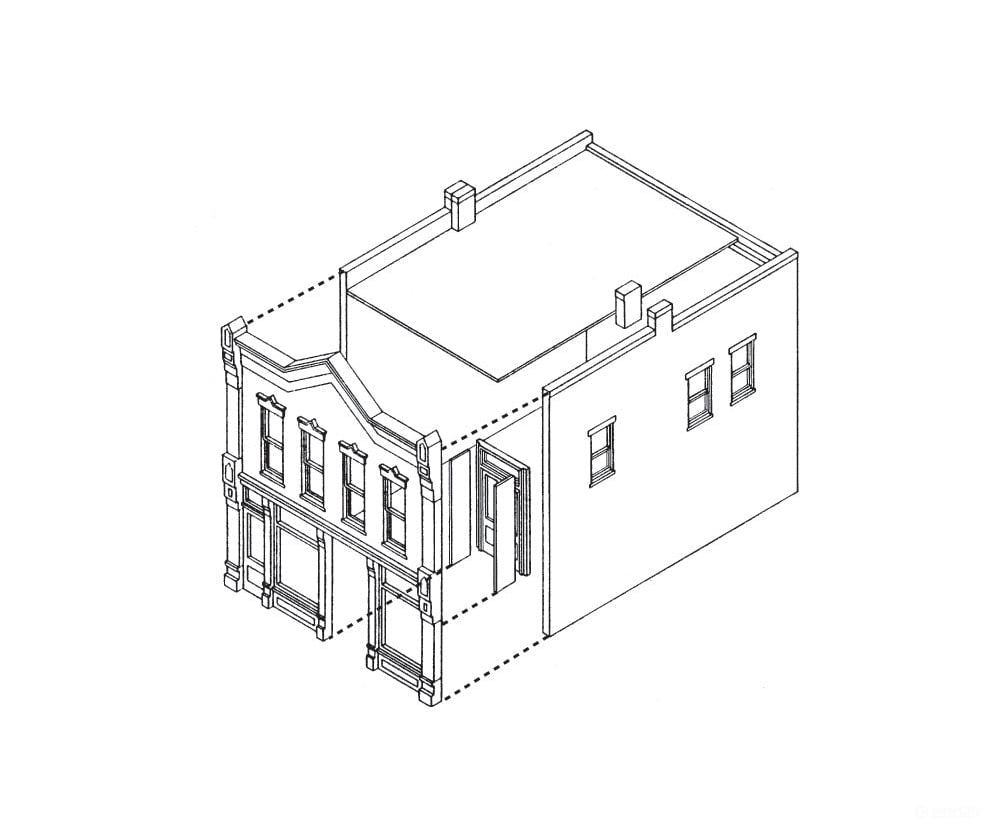 Dpm N 51200 Structure Kits - - Roadkill Cafe - 2 - 1/4 X 2 - 3/4’ 5.6 6.8Cm Structures