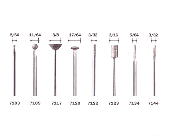 Dremel 7105 Diamond Wheel Point -- 11/64 Tools