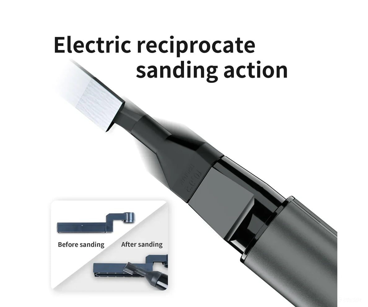 Dspiae ES-A PRO Electric Reciprocating Sander Pen with 8 heads - Tools
