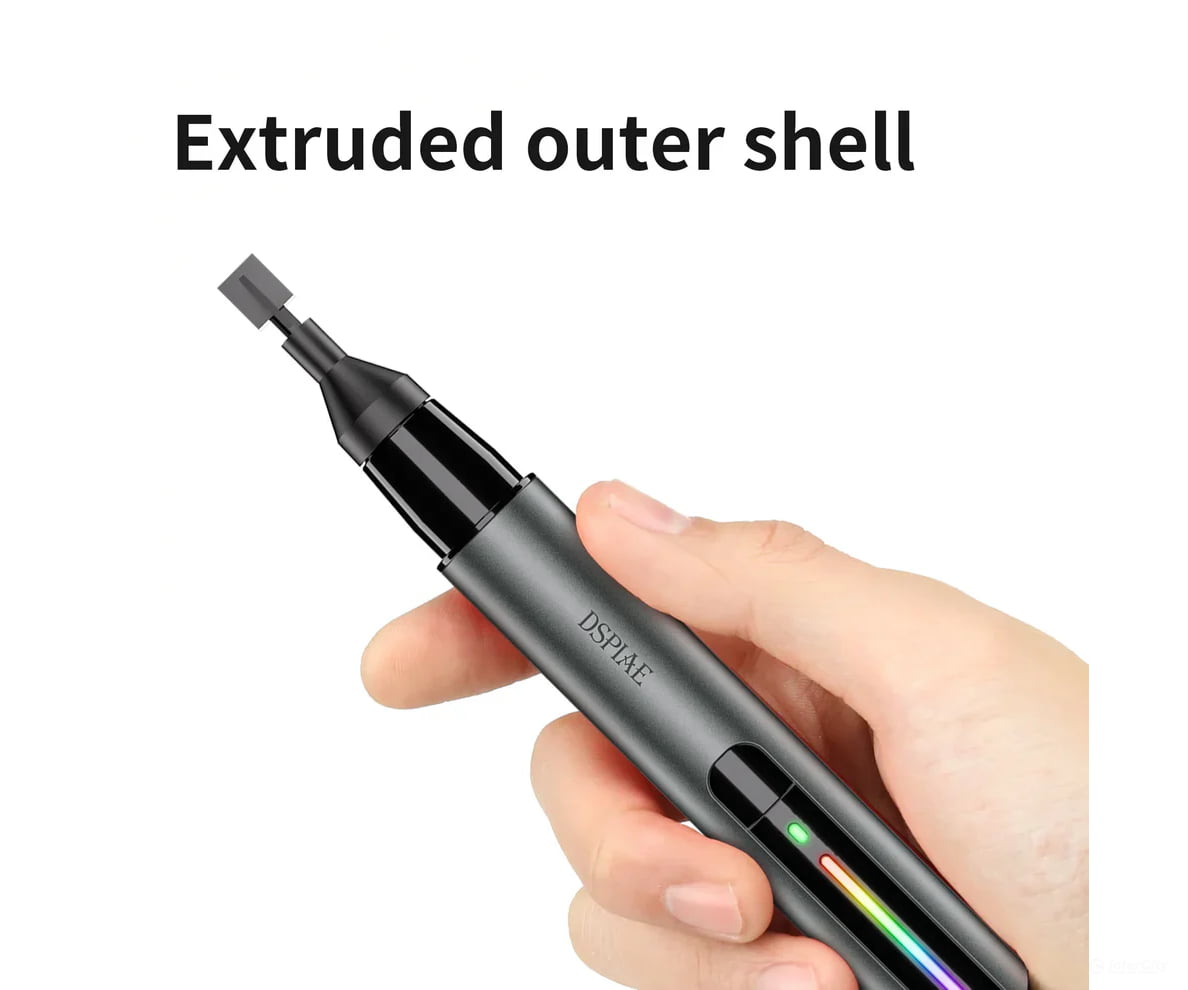 Dspiae ES-A PRO Electric Reciprocating Sander Pen with 8 heads - Tools