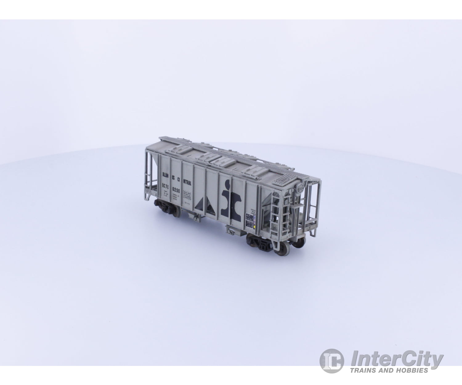 E & B Valley Railroad Co. 018-4200 HO Covered Hopper Illinois Central (IC) 700290 Freight Cars