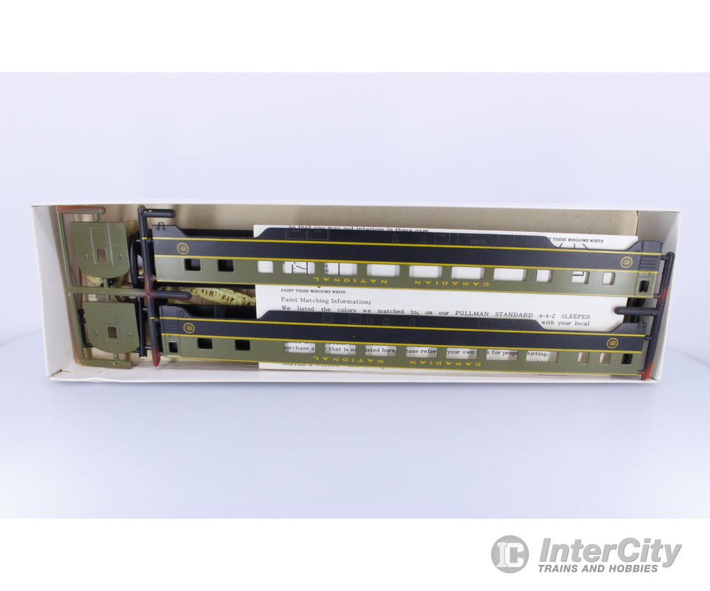 E & B Valley Railroad Co. 018-4508 HO Pullman Standard Coach Kit Canadian National (CN) (#1) Passenger Cars