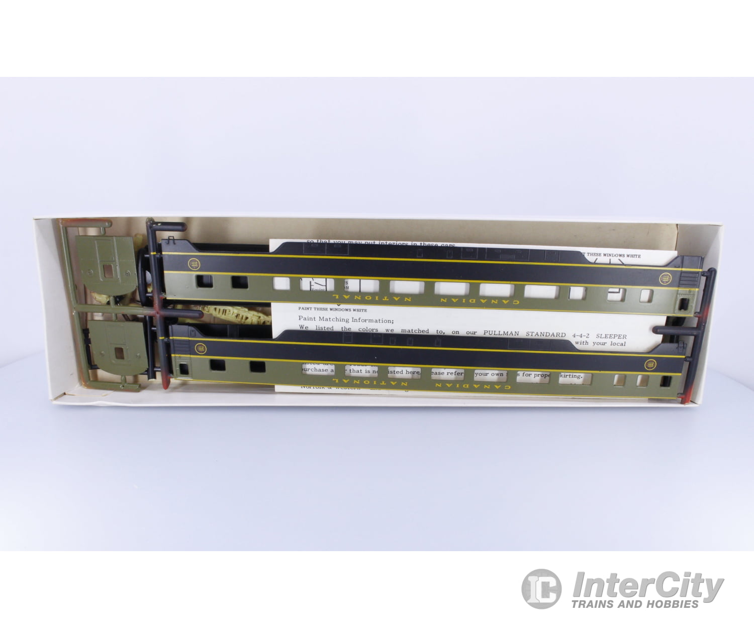 E & B Valley Railroad Co. 018-4508 HO Pullman Standard Coach Kit Canadian National (CN) (#1) Passenger Cars