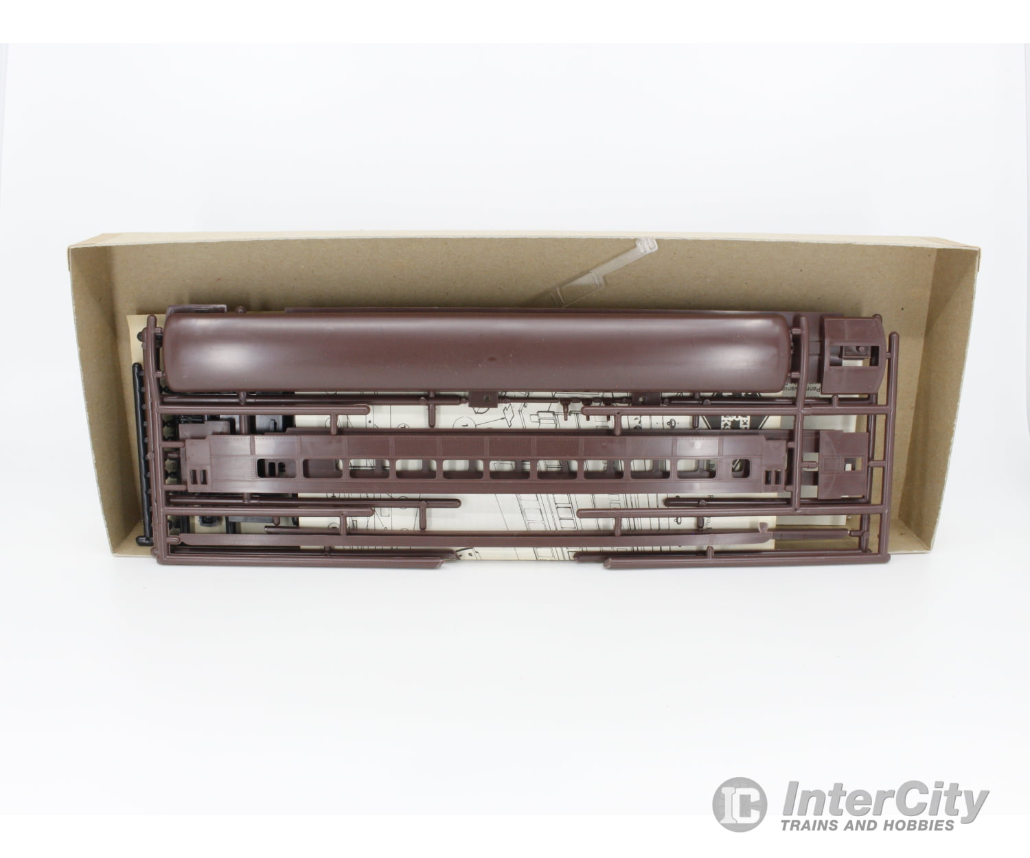 Eastern Car Works 1141 Ho P-70 Far Coach Commonwealth Truck Passenger Kit Undecorated (3) Cars