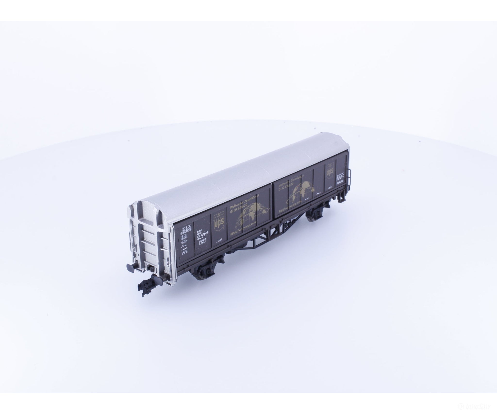 Electrotren 21010 HO DB Schiebewandwagen UPS mit Euro Cargo #2 285-7 European Freight Cars