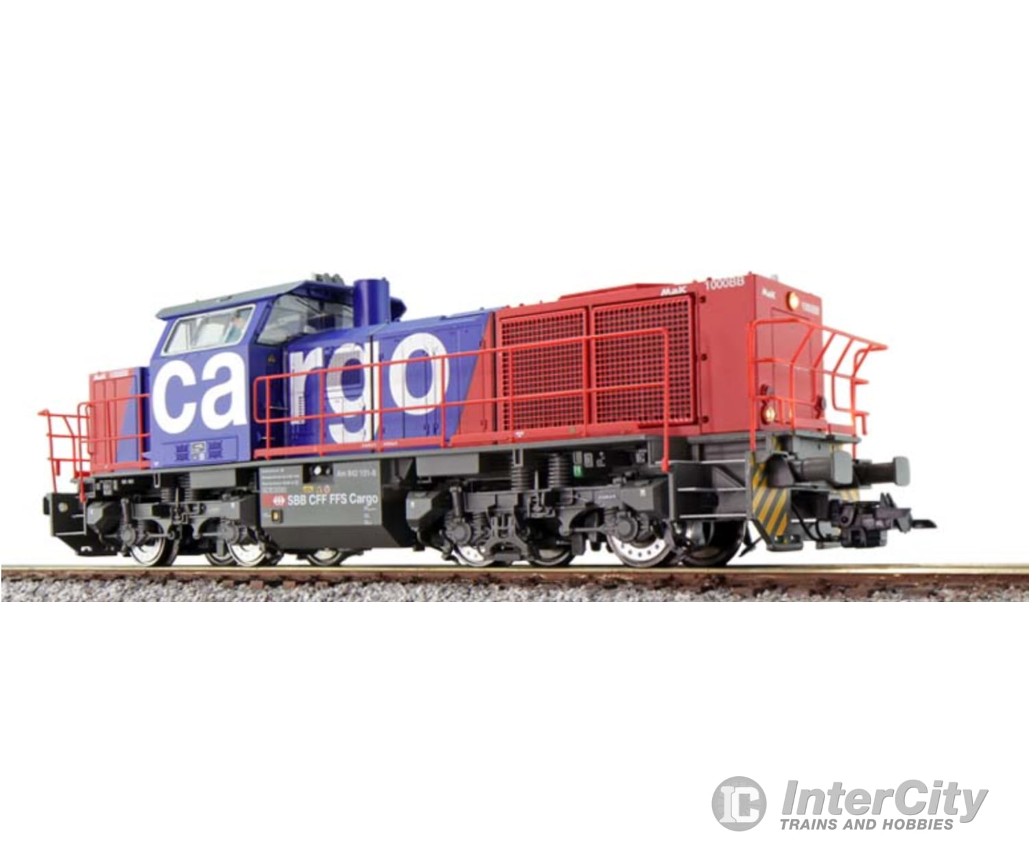 Esu 31381 H0 Am 842 101-8 Diesel Locomotive Sbb Cargo Red/Blue Era V Dc/Ac Dig. Sound European