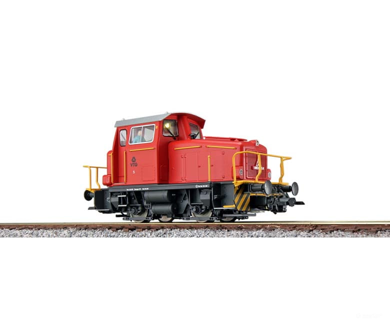 ESU 31435 HO Diesel Locomotive KG230 5 VTG red Era V prototype around 1998 LokSound Smoke unit Automatic coupler DC/AC