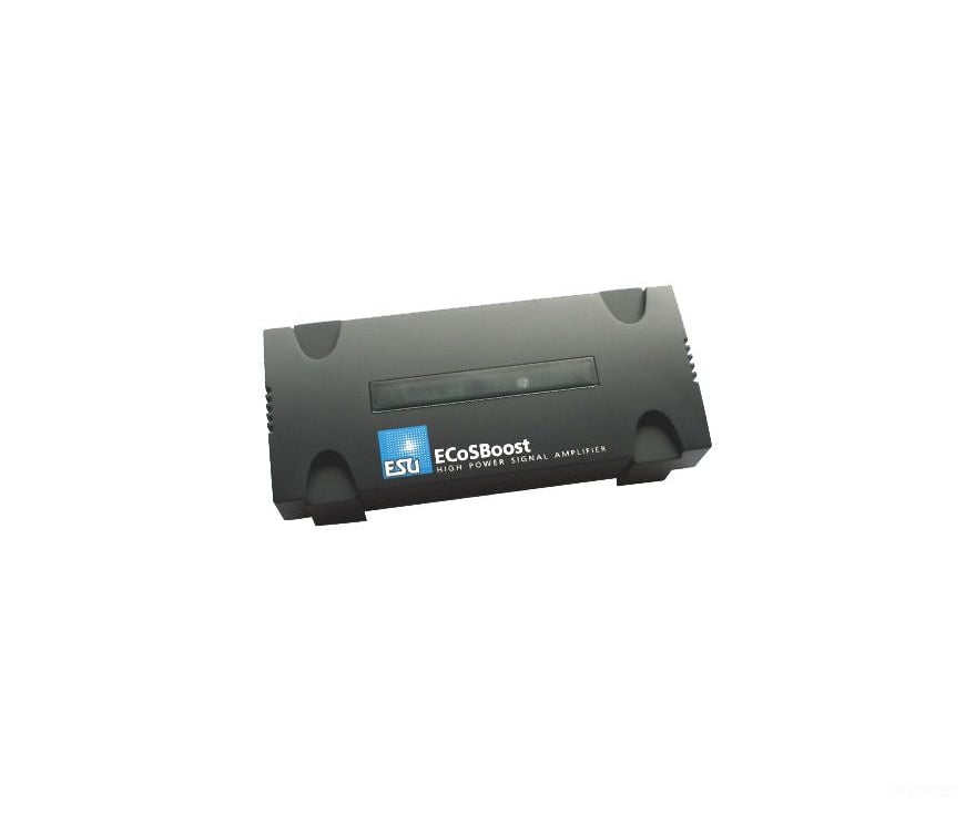 ESU 50012 ECoSBoost ext. booster, 7A, MM/DCC/SX/M4, set with power supply 120-240V, EURO + US, manual german / english - Default Title (IC-ESU-50012)