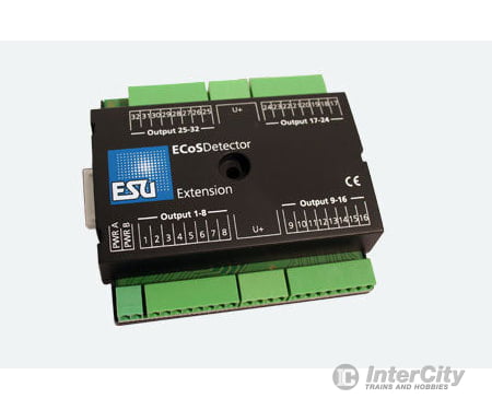 Esu 50095 Ecosdetector Extension. 32 Digital Outputs 100Ma For Little Bulbs Or Leds Lighting Track