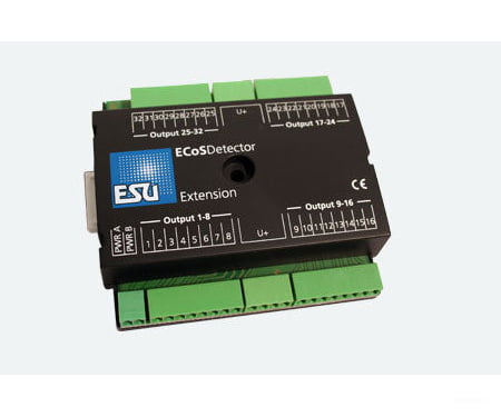 Esu 50095 Ecosdetector Extension. 32 Digital Outputs 100Ma For Little Bulbs Or Leds Lighting Track