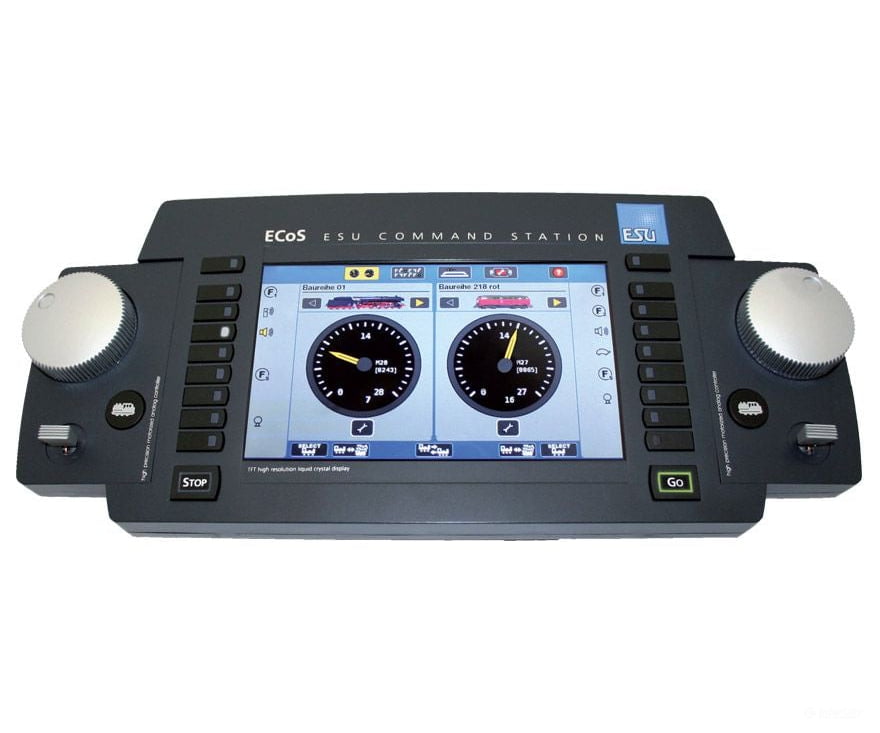 ESU 50210 ECoS 2.1 system, 6A, 7" TFT , MM/DCC/SX/M4, power supply 15-21V - Default Title (IC-ESU-50210)