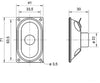 ESU 50336 Loudspeaker Visaton SC 4.7 ND, 41mm x 71mm, square, 8 Ohm for LokSound XL - Default Title (IC-ESU-50336)
