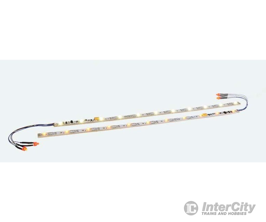 Esu 50709 Led Interior Lighting Strip With Dcc Decoder And Red Marker Lights -- Yellow 10 X 11/32