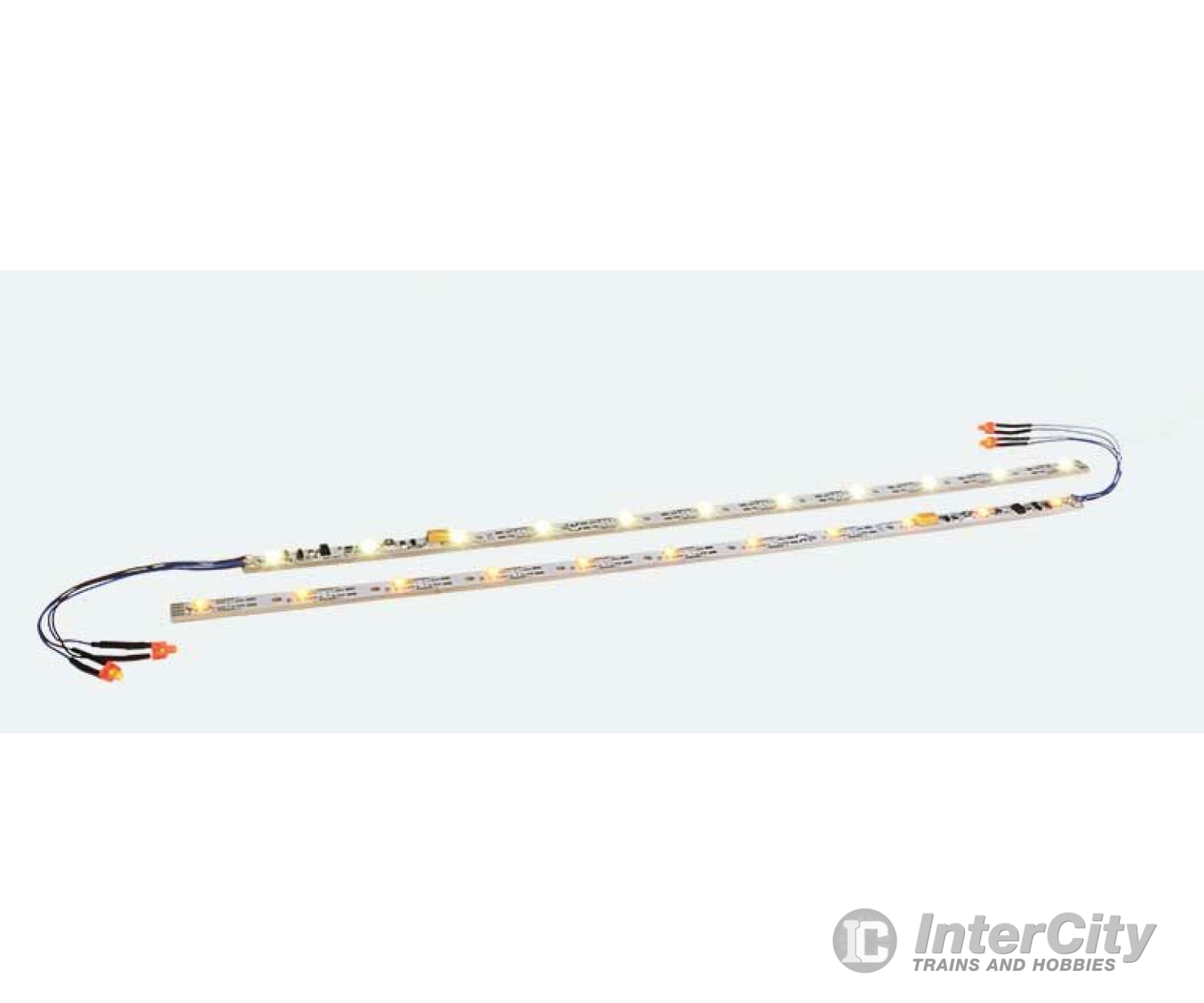 Esu 50709 Led Interior Lighting Strip With Dcc Decoder And Red Marker Lights -- Yellow 10 X 11/32