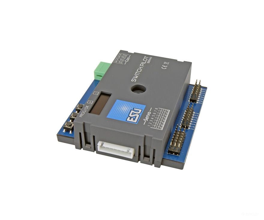 ESU 51832 SwitchPilot 3 Servo, 8x servodecoder, DCC/MM, OLED, RailCom - Default Title (IC-ESU-51832)