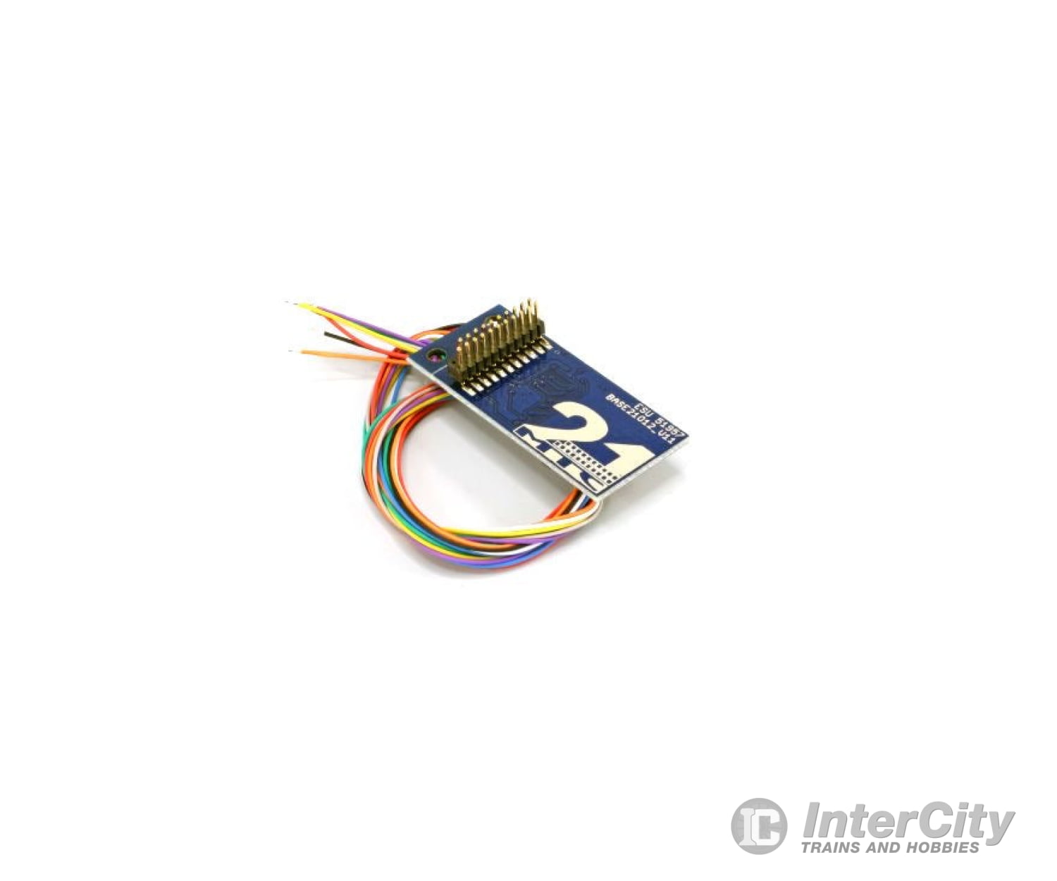 ESU 51957 21MTC adapter board for 10 outputs, solder contacts and soldered cables - Default Title (IC-ESU-51957)