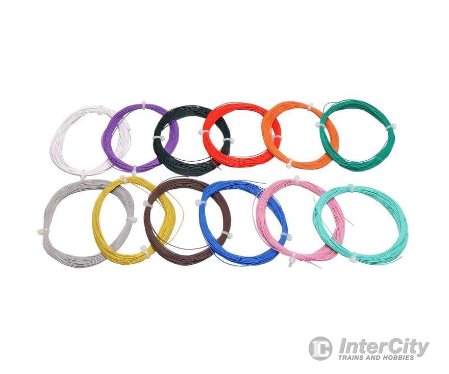 ESU 53910 Thin cable, Diameter 0.5mm, AWG36, 2A, 10m wound up, pink - Default Title (IC-ESU-53910)