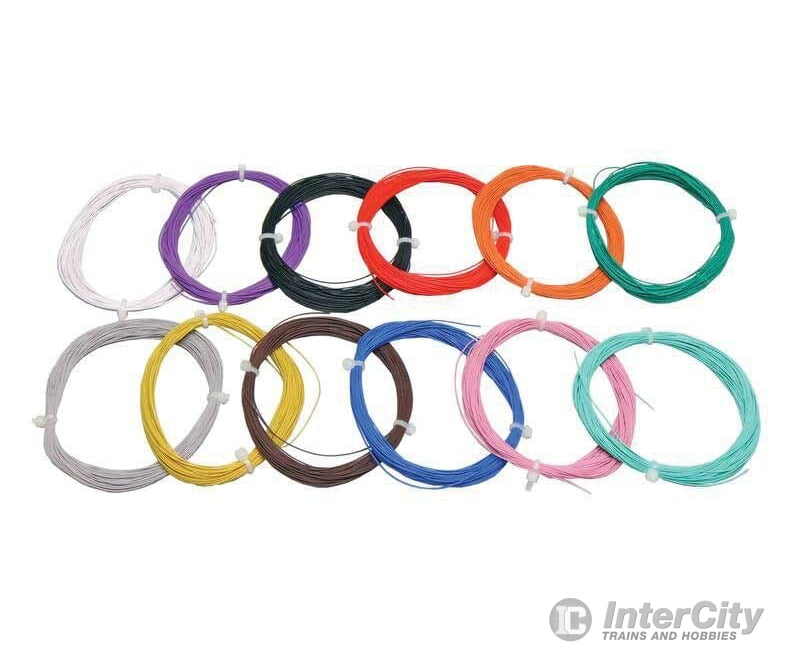 ESU 53911 Thin cable, Diameter 0.5mm, AWG36, 2A, 10m wound up, turquoise - Default Title (IC-ESU-53911)