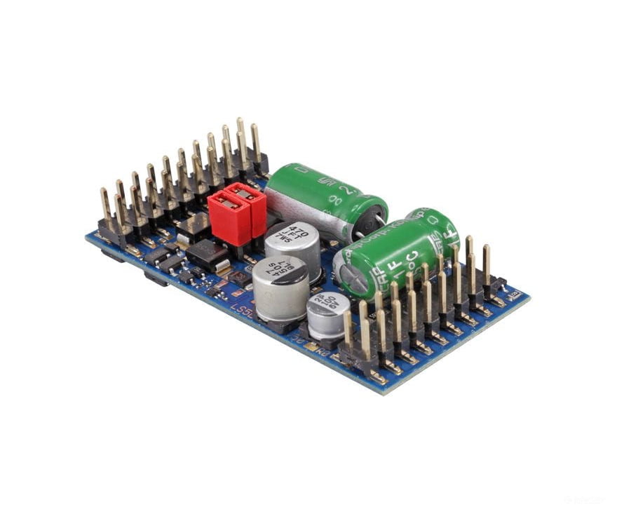 ESU 59315 LokPilot 5 L DCC/MM/SX/M4, pin header with adapter, Retail, Gauge 0, G, I - Default Title (IC-ESU-59315)