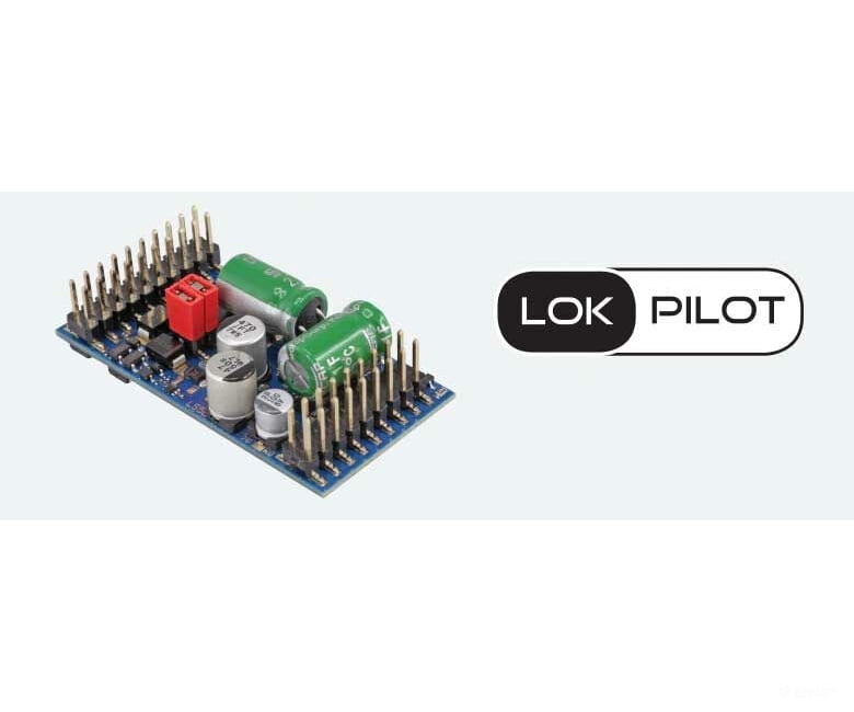 ESU 59325 LokPilot 5 L DCC, pin header with adapter, Retail, Gauge 0, G, I - Default Title (IC-ESU-59325)