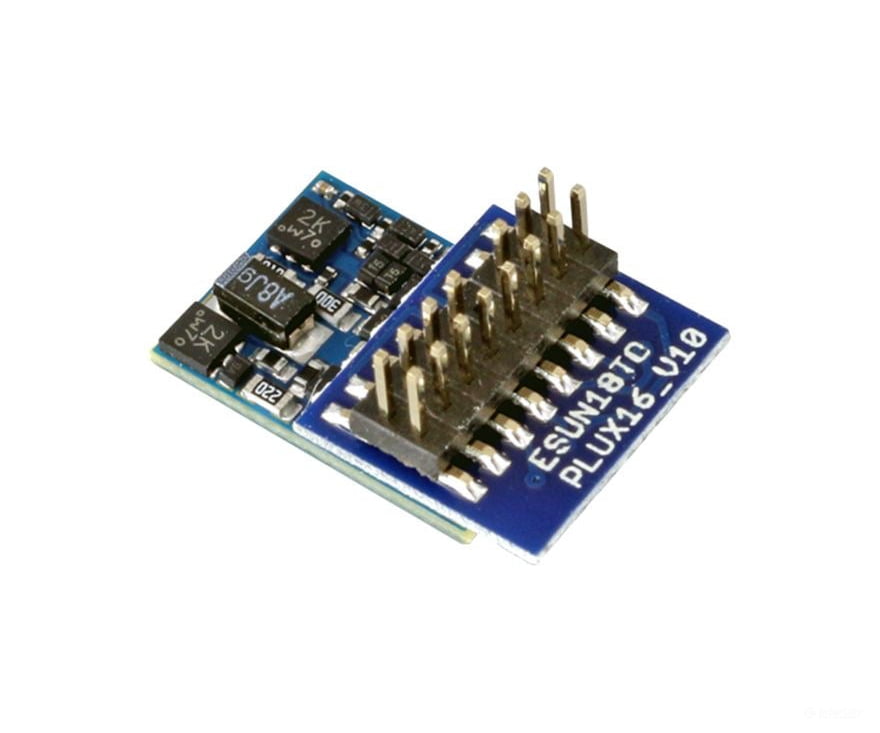 ESU 59814 LokPilot 5 micro DCC/MM/SX/M4, PluX16, Retail, Gauge N, TT - Default Title (IC-ESU-59814)