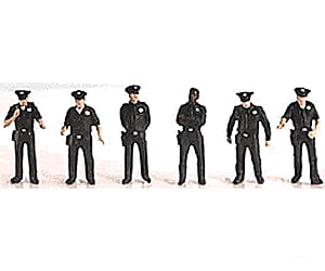 Euro-Rail Model Importers Ho 1010059 Police & Firefighters -- City #1 Figures