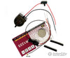 Evan Designs 3Vnfred End-Of-Train Device - Kit -- Red Nano Led. Battery Included W/On-Off Switch