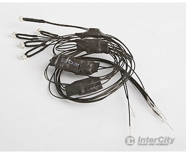 Evan Designs U13F Light - Universal Flashing Led 5/64’ 1.8Mm 7-19 Volt Ac Dc Dcc 5-Pack -- Red