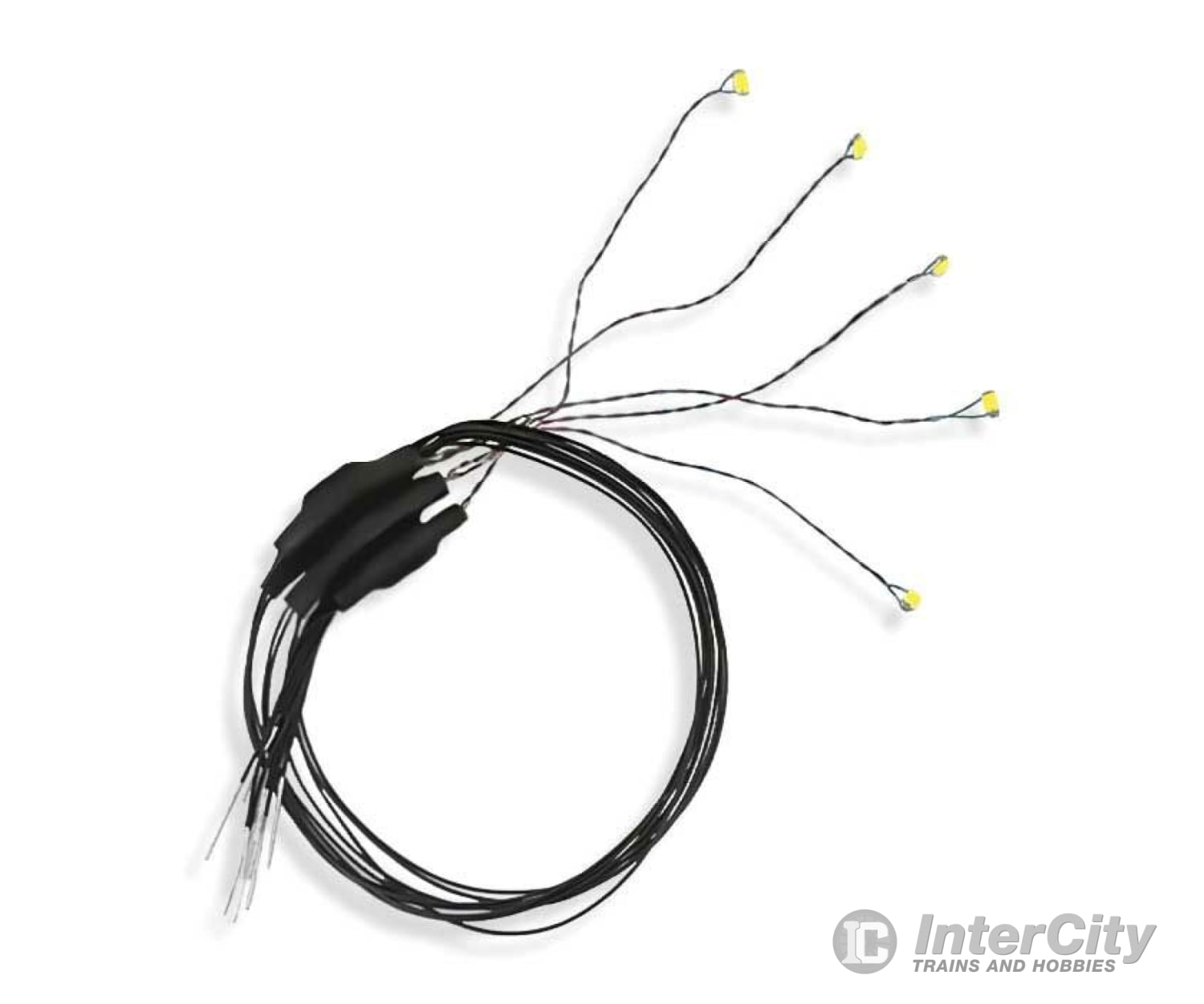 Evan Designs Uc1F Flashing Chip Led -- Cool White W/8’ 20.3Cm Wire Leads - 7-19V Ac Or Dc Pkg(5)