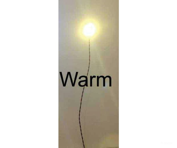 Evan Designs Um0 Mega Chip Led High Brightness Smd Style W/8 20.3Cm Wire Leads -- Warm White 3/16 X