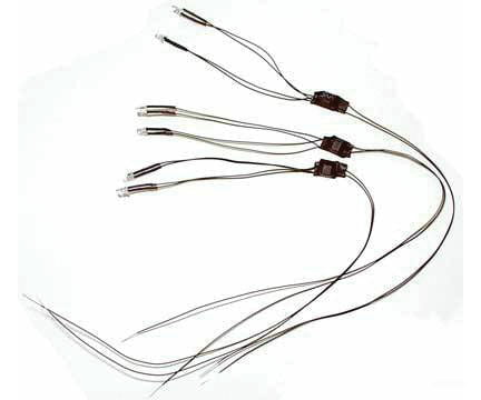 Evan Designs Urcrb Lighting For 1/43 Scale Die Cast Police Vehicles -- Alternating Flash Red/Blue