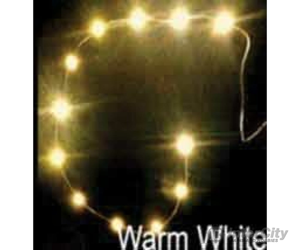 Evan Designs Uws12 12 Led Chip String -- Warm White 12-18V Ac/Dc 1.6 X 3.2Mm Leds Lights &