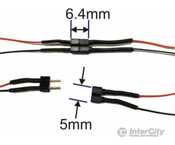 Evan Designs Wc10 Pre-Wired Pin Connectors 10 Pair -- Lights & Electronics