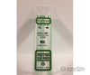 Evergreen 105 Dimensional Strips .010X.100 (10/Pk) Scratch Building Supplies