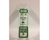 Evergreen 105 Dimensional Strips .010X.100 (10/Pk) Scratch Building Supplies