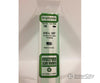 Evergreen 106 Dimensional Strips .010X.125 (10/Pk) Scratch Building Supplies