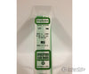 Evergreen 107 Dimensional Strips .010X.156 (10/Pk) Scratch Building Supplies