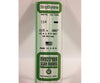 Evergreen 114 Dimensional Strips .015X.080 (10/Pk) Scratch Building Supplies