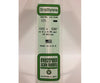 Evergreen 121 Dimensional Strips .020X.030 (10/Pk) Scratch Building Supplies