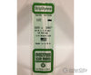 Evergreen 122 Dimensional Strips .020X.040 (10/Pk) Scratch Building Supplies