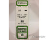 Evergreen 125 Dimensional Strips .020X.100 (10/Pk) Scratch Building Supplies