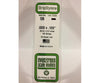 Evergreen 126 Dimensional Strips .020X.125 (10/Pk) Scratch Building Supplies