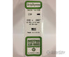 Evergreen 134 Dimensional Strips .030X.080 (10/Pk) Scratch Building Supplies