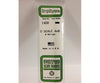 Evergreen 1408 O Strips-4X8 (6/Pk) Scratch Building Supplies